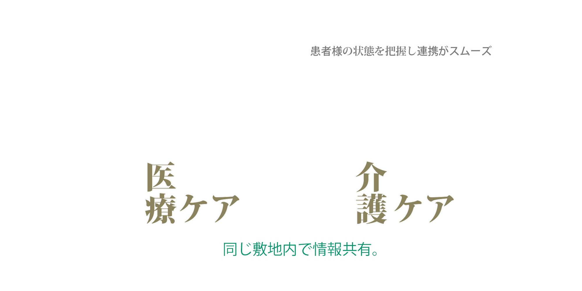 医療ケア 介護ケア